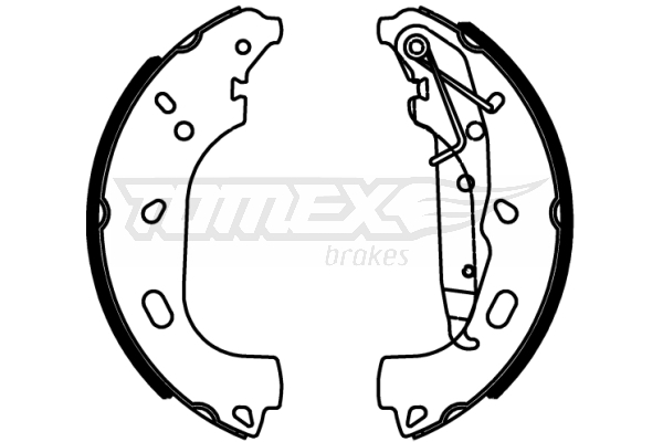 TOMEX Brakes TX 22-57 Sada...